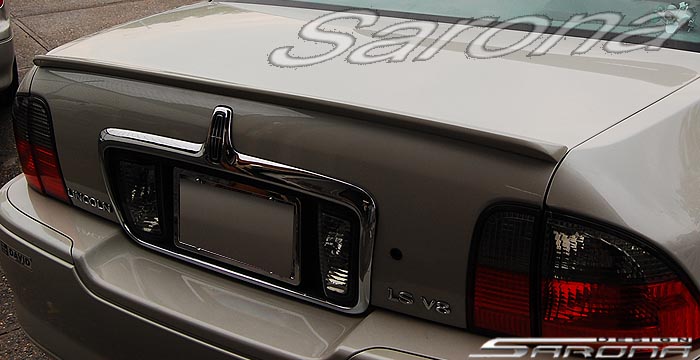 Custom Lincoln LS Trunk Wing  Sedan (2002 - 2005) - $210.00 (Manufacturer Sarona, Part #LC-001-TW)